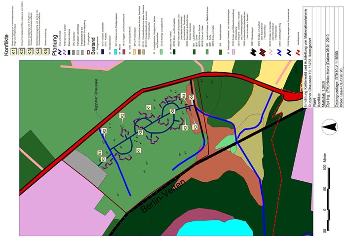 Konfliktkarte E/A-Planung – Berlin-Velten